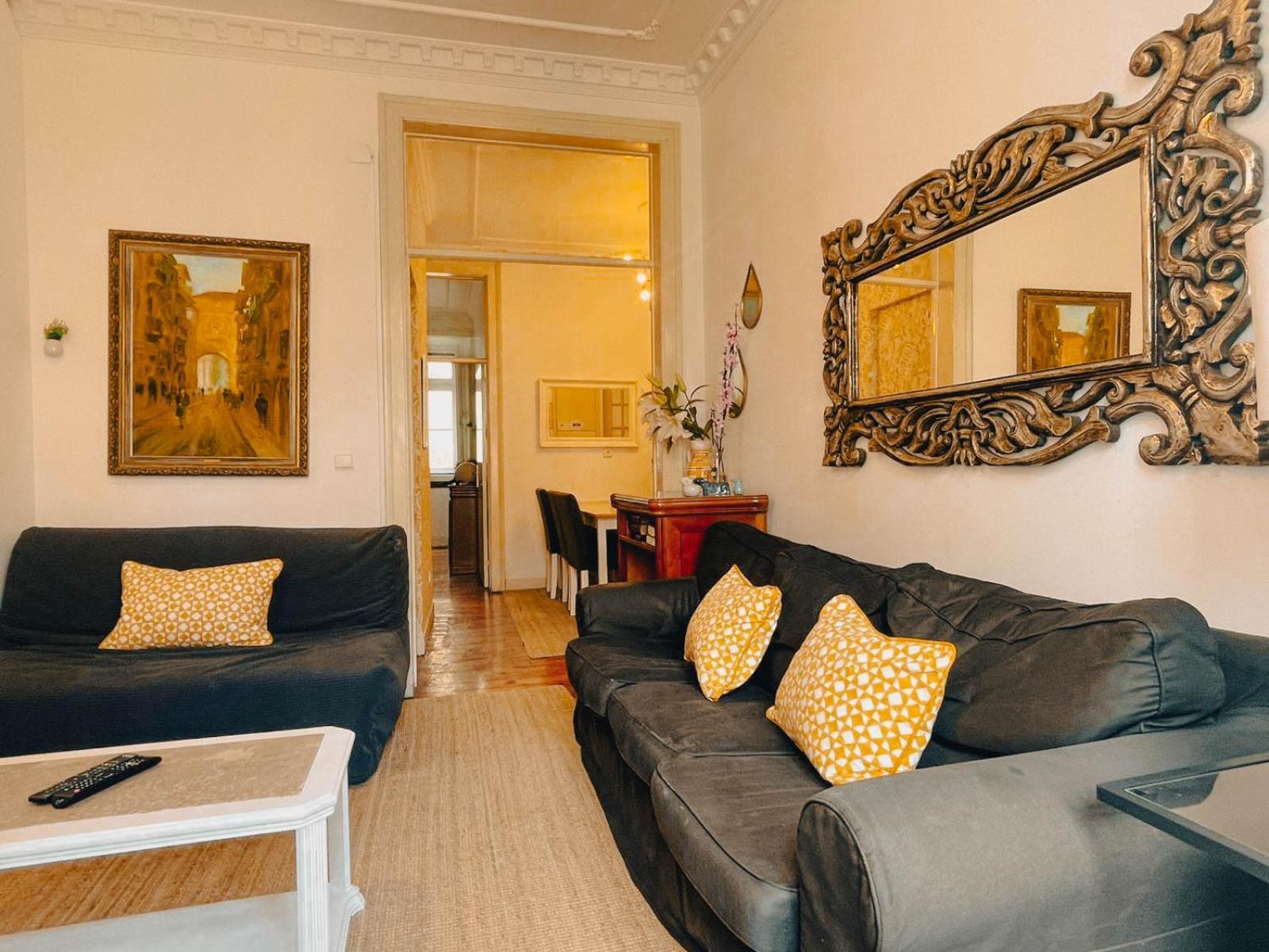 Baixa Pombalina - 4 Bedroom Apartment Lisbon Luaran gambar